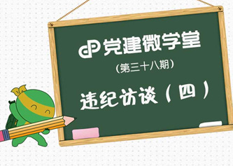 违纪访谈（四）