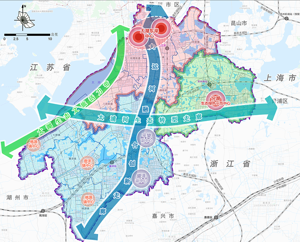 苏州市城市总体规划图片