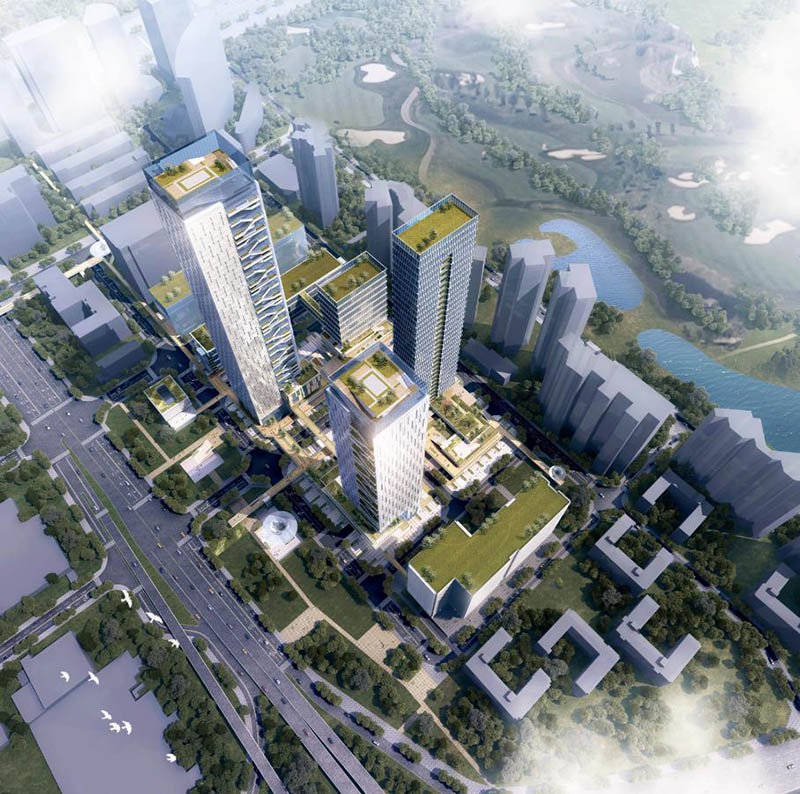 深圳市天安数码城城市更新单元城市设计